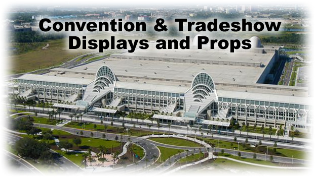 Convention and Tradeshow custom Props and Displays