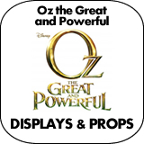 Oz the Great and Powerful Cardboard Cutout Standup Props