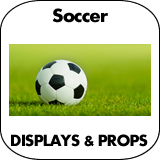 Soccer Cardboard Cutout Standup Props