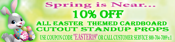 Easter Cardboard Cutout Discount