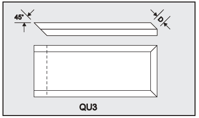 QU3 - Architectural Foam Shape - Quoins