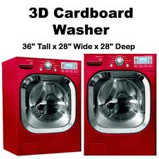 3D Cardboard Washer