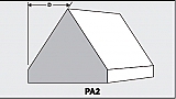 PA2 - Architectural Foam Shape - Parapets & Caps