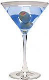 Martini Glass - Color Cardboard Standee