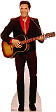Elvis Playing Guitar - Elvis Cardboard Cutout Standup Prop