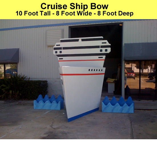 10 Foot Tall Cruise Ship